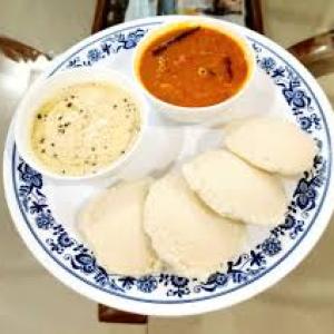 Idli Sambar Chutney